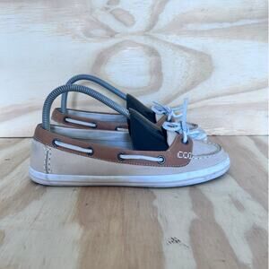Cole Haan - Lace Up Moc Toe Low - Boat Shoes - Brown - Women's - 6.5 - D37236